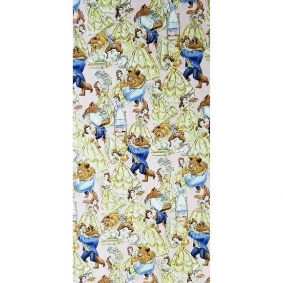 Sweet Dreams Beauty and The Beast Disney 30X20 Pillow Case Multiple Movie Scenes - Picture 4 of 8